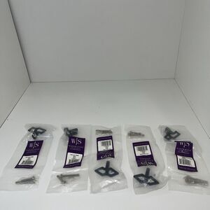 Wisdom Stone Naya Cabinet Knob Black New Set Of 5 4236b New